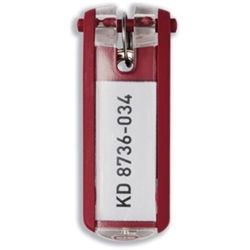 Key Clip Red Ref 1957-03 [Pack 6]